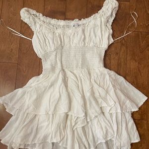 Princess Polly The Love Galore white romper